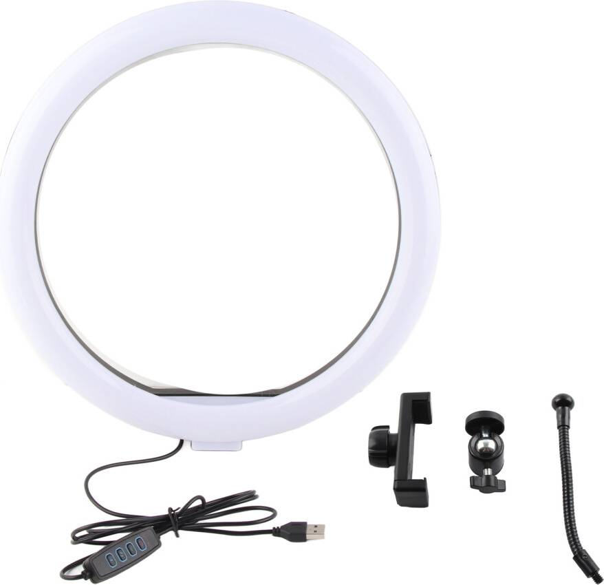 LED Ringlys Med Trinløs Dæmpning
