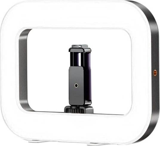 Smartphone Videoopsætning Med LED Ringlys
