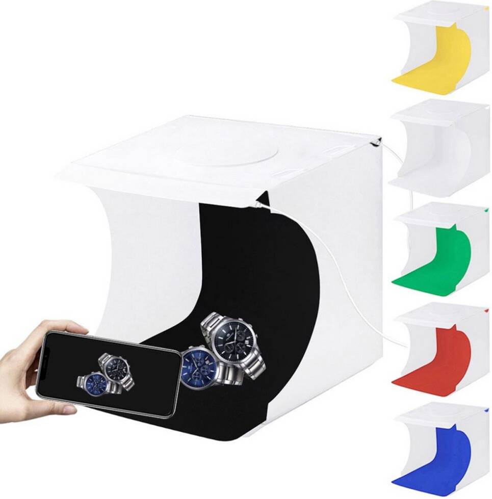 Photo light box Compact Photo Tent Portable LED Light Box