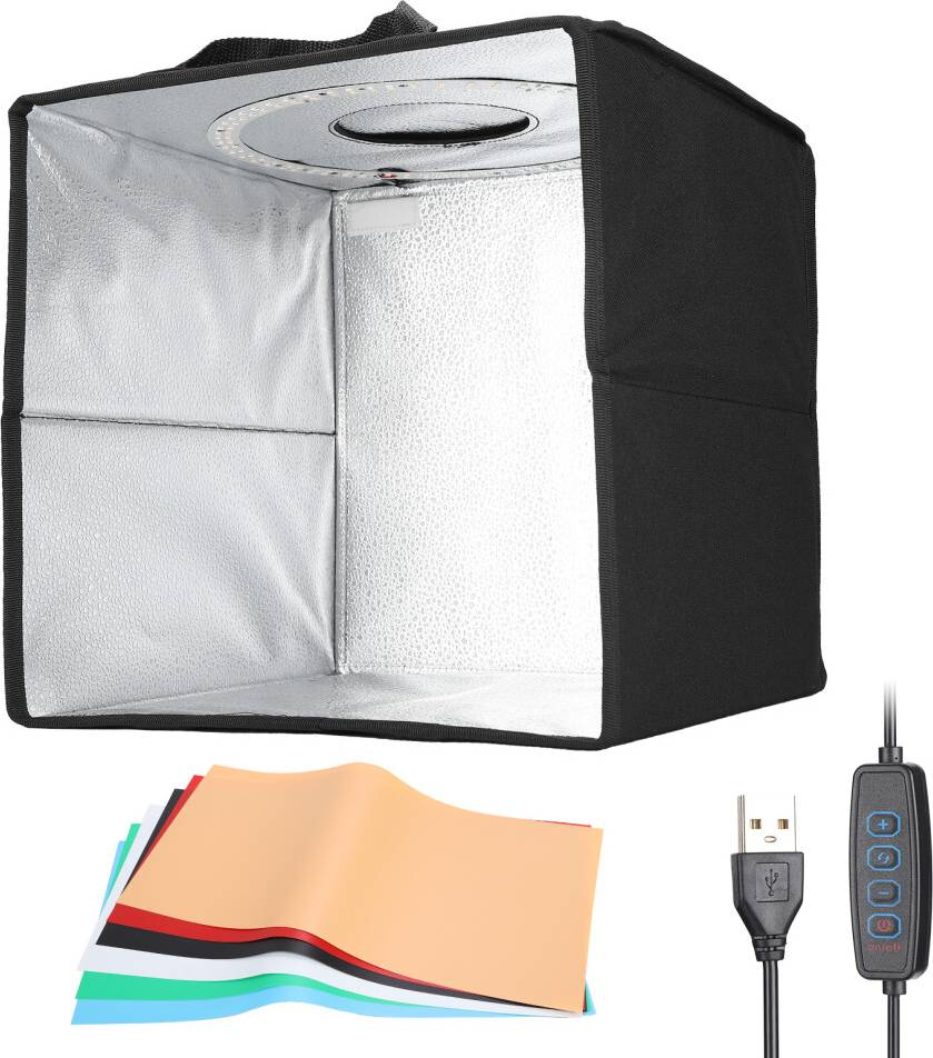 Portable Photo Studio Box with 120 LED