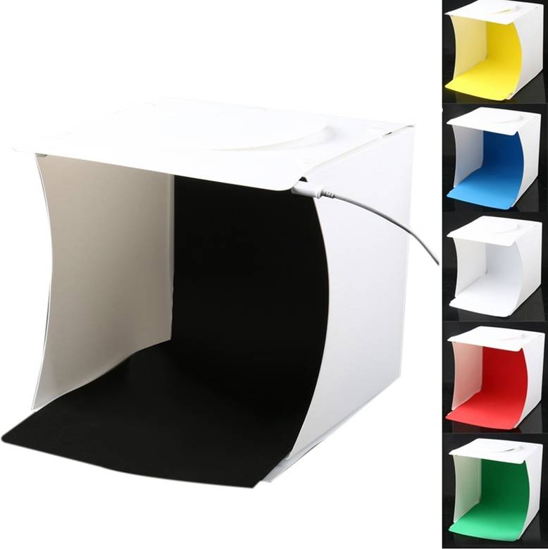 Full-Mini Photo Studio Box 8.9x9x9.5 Inch