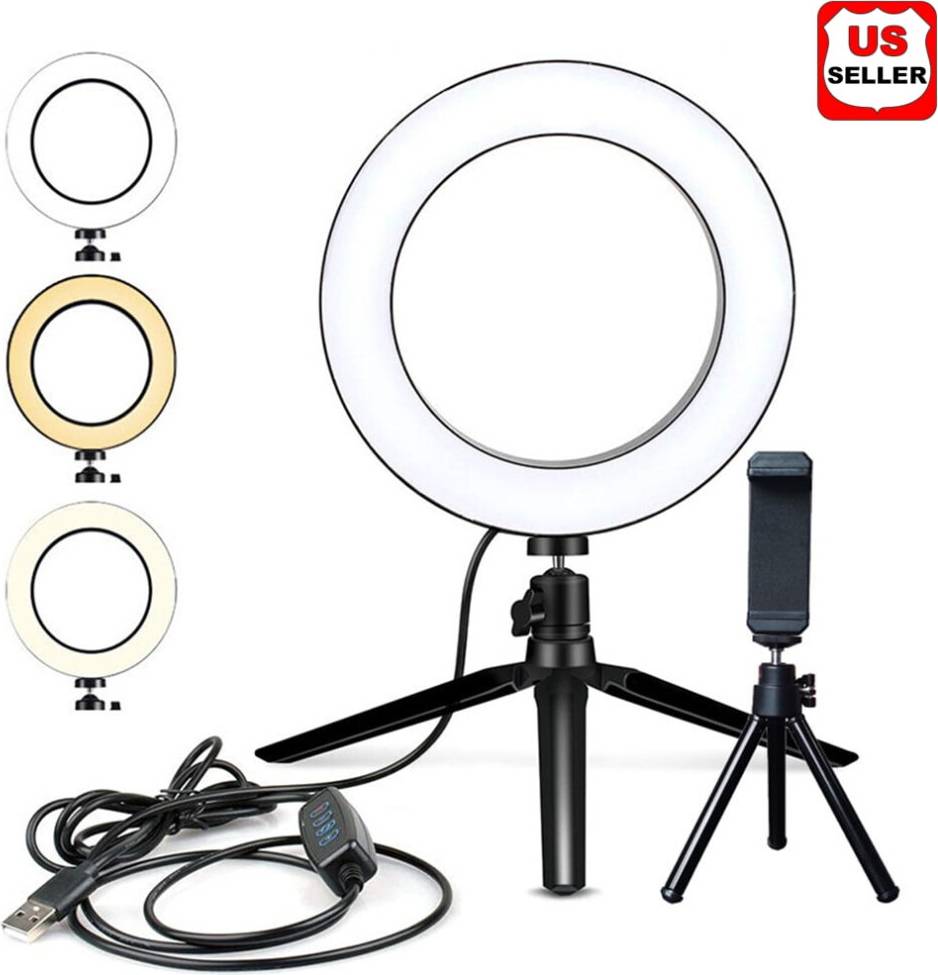 6 Inch LED Ring Light Kit