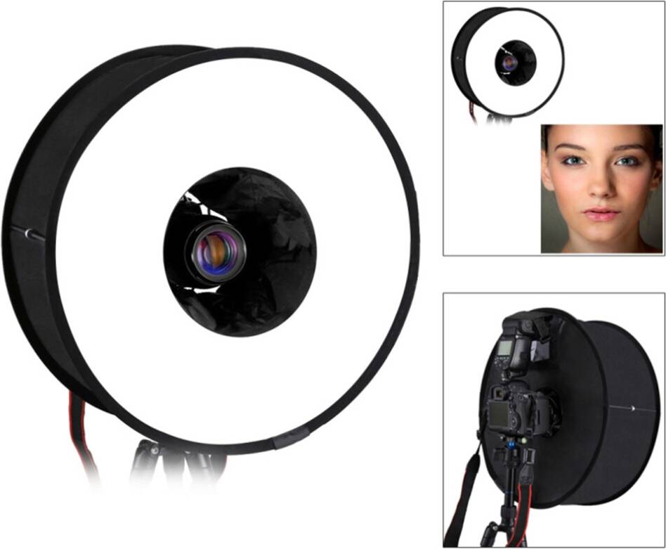 450mm Round Softbox Speedlight Flash Diffuser
