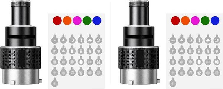 Photograph Flash Snoot Conical Lens Kit