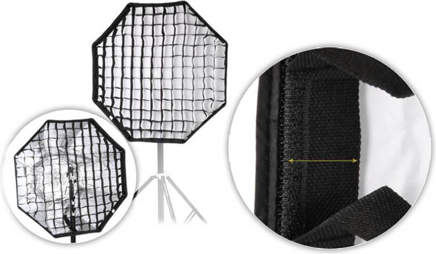 47 Inch Octagon Softbox Grid