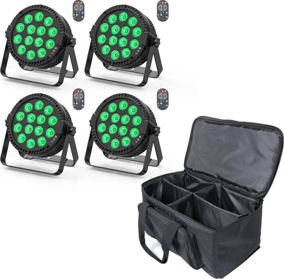 84W RGBW LED Par Light 4 PCS