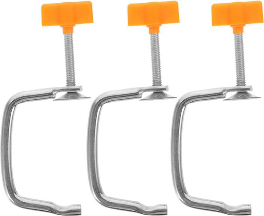 Pasta machine iplusmile 3pcs Metal Pasta Machine Handle Clips
