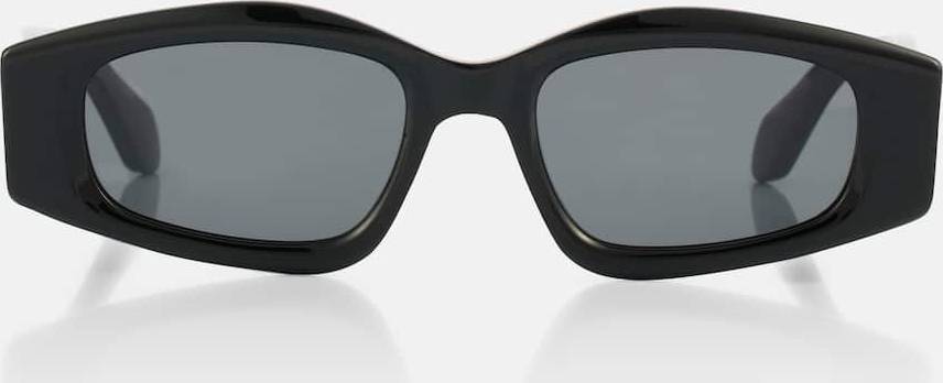 Logo Rectangular Sunglasses