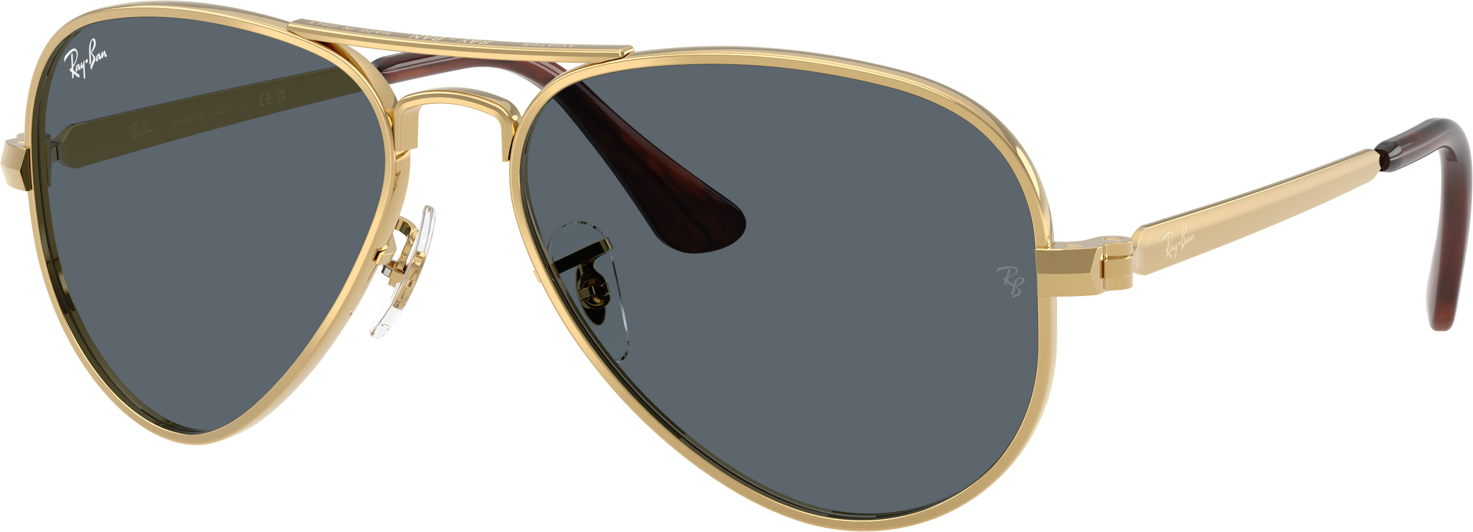 Ray ban aviator max Ray-Ban Aviator Max Solbriller Rb3925 Blå Linse
