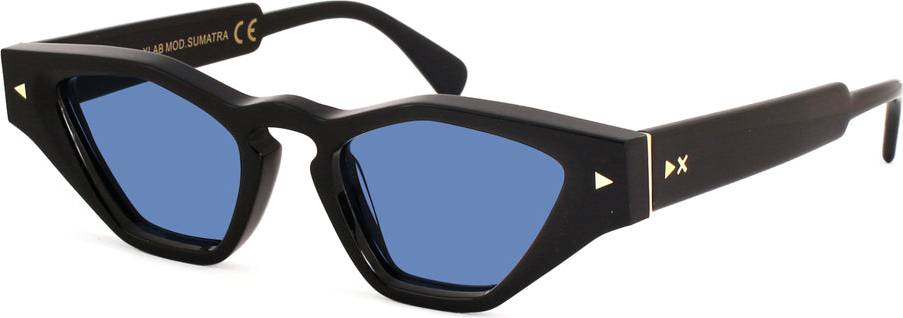 XLab Kvinde Sumatra Solbriller Acetat Sort / Rosa Rosa Cat Eye Polariseret