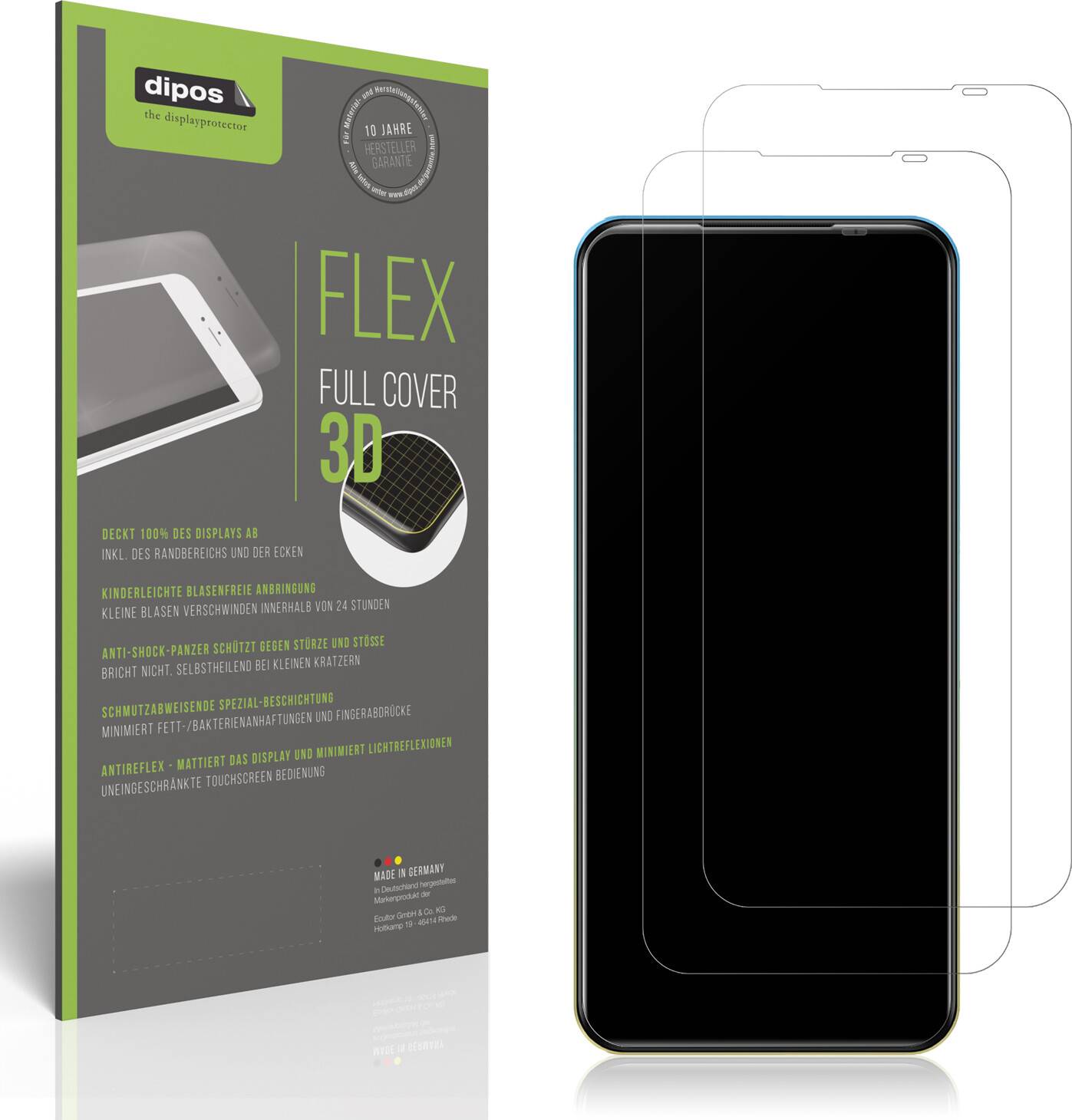 Dipos Full Cover Matte Film For Mobicel R9 Pro