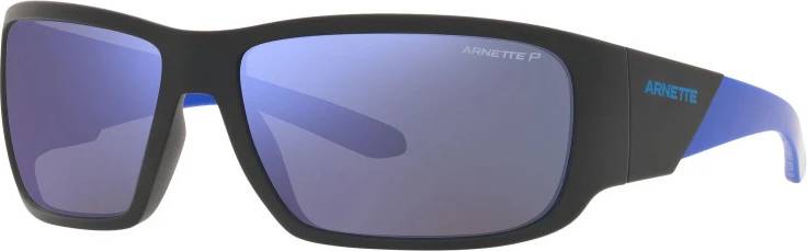 Arnette Mat Sorte Solbriller Snap II - Sort