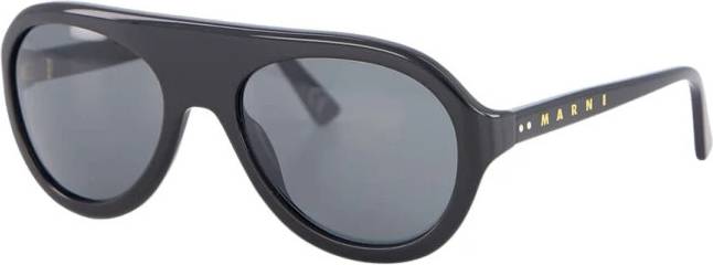 Retrosuperfuture Fed Sort Aviator Solbriller - Sort