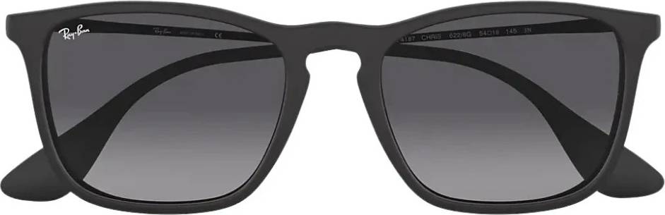 Ray-Ban Rb4187 Chris Solbriller - Sort