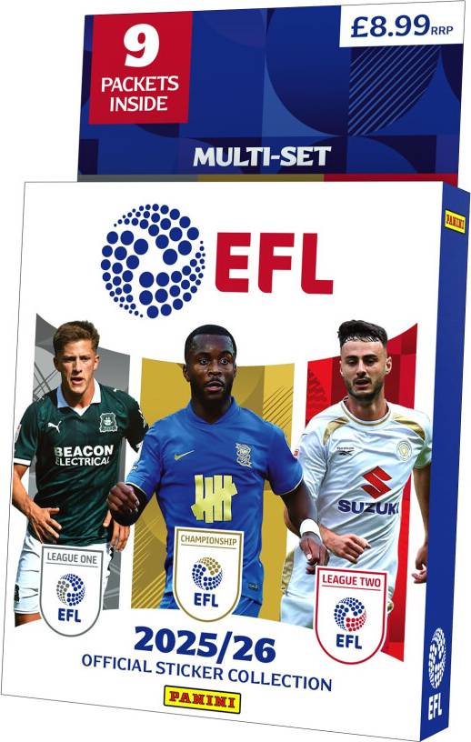 Panini EFL 2026 Sticker Collection Multiset