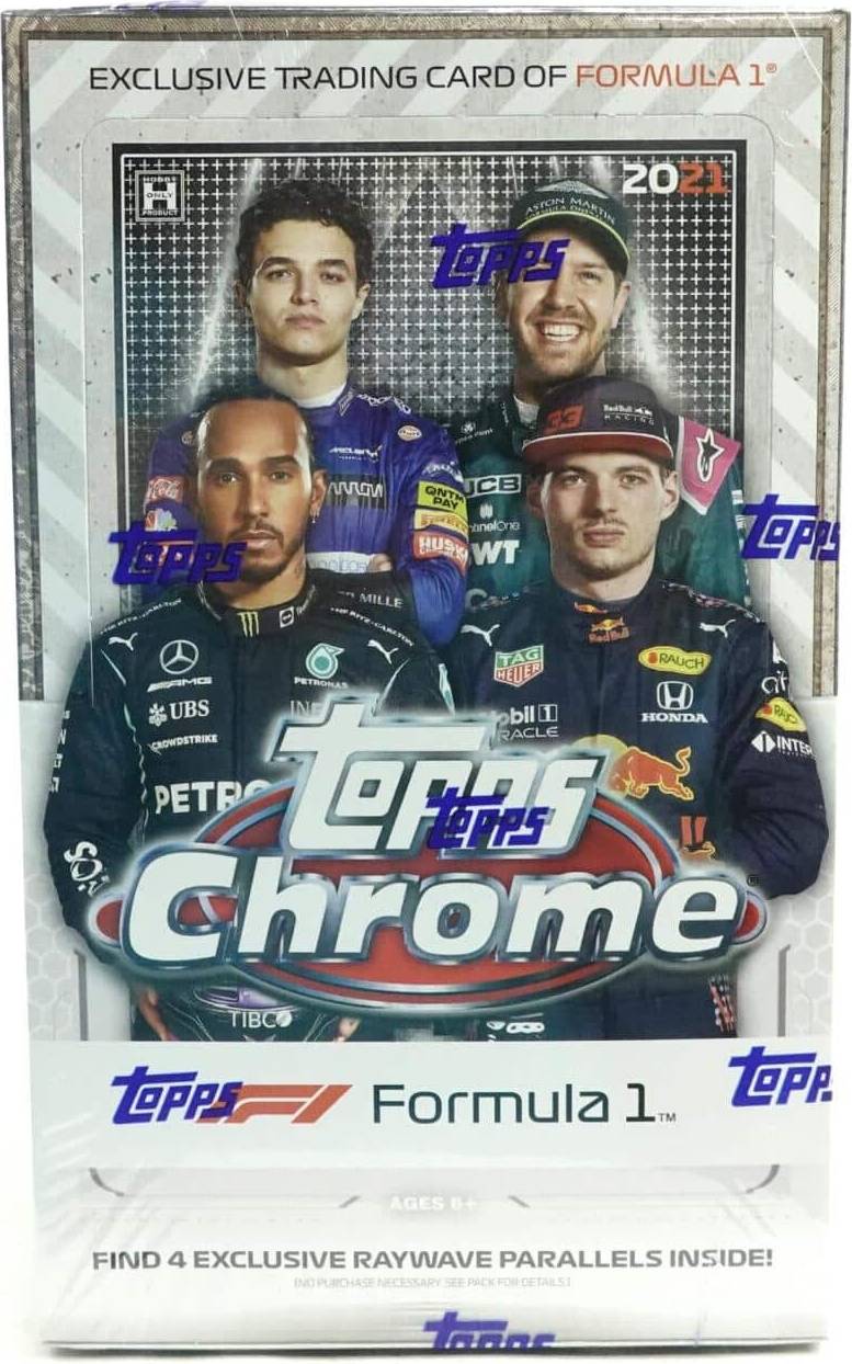Topps 2021 Formula 1 Chrome Racing Hobby Lite Box