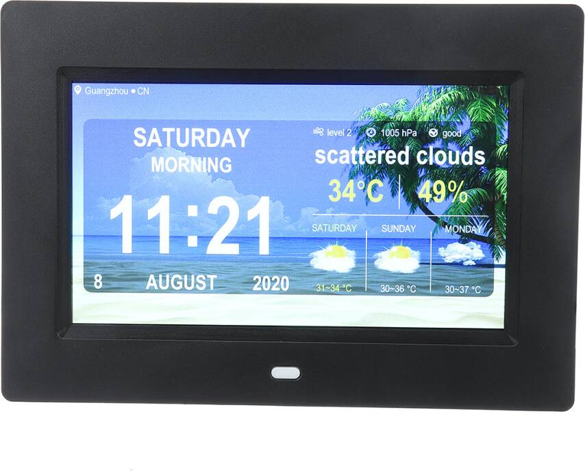 10.1 Inch WiFi Digital Photo Frame Alarm Clock