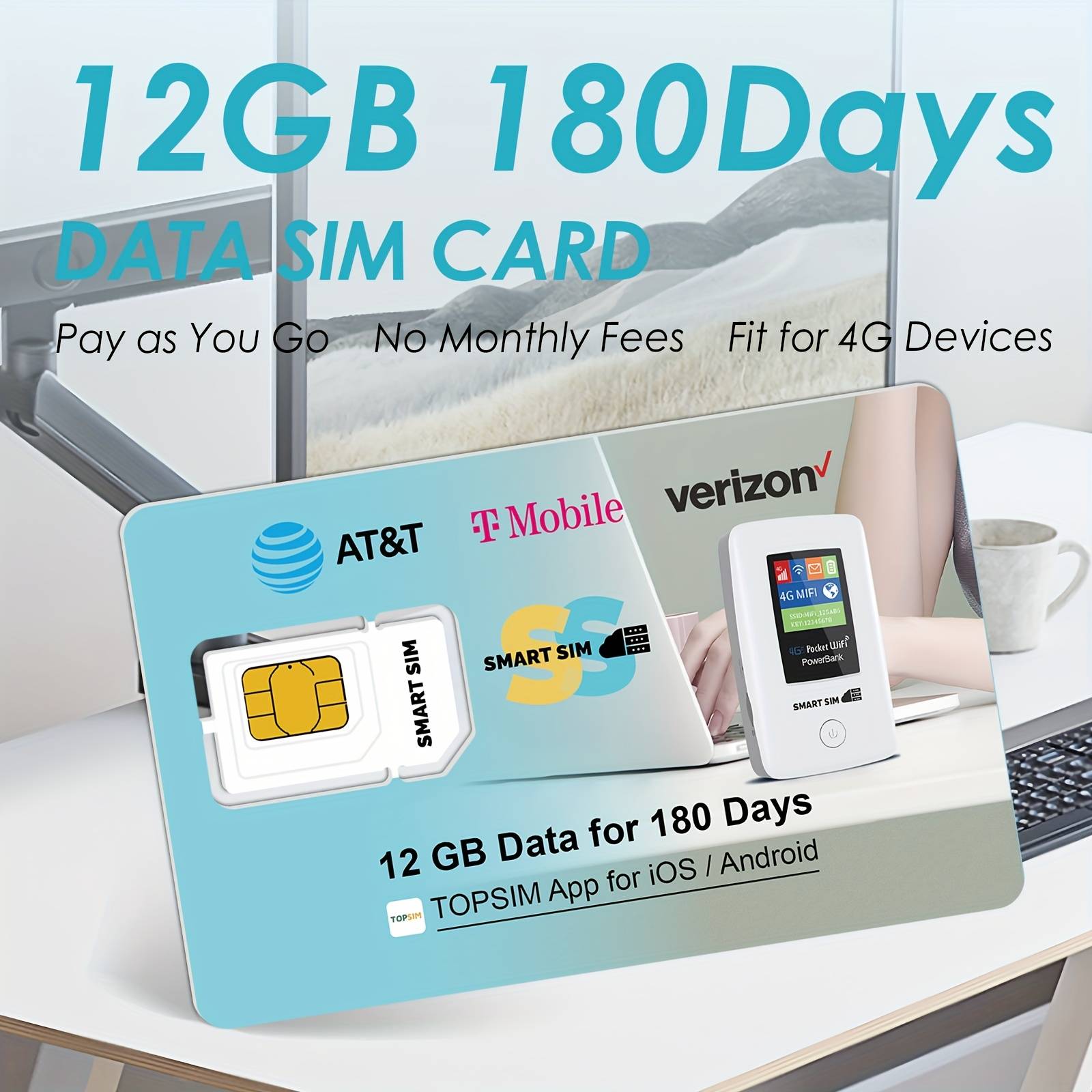 Wi fi modem Temu 4G LTE Wifi Mobile Portable Router