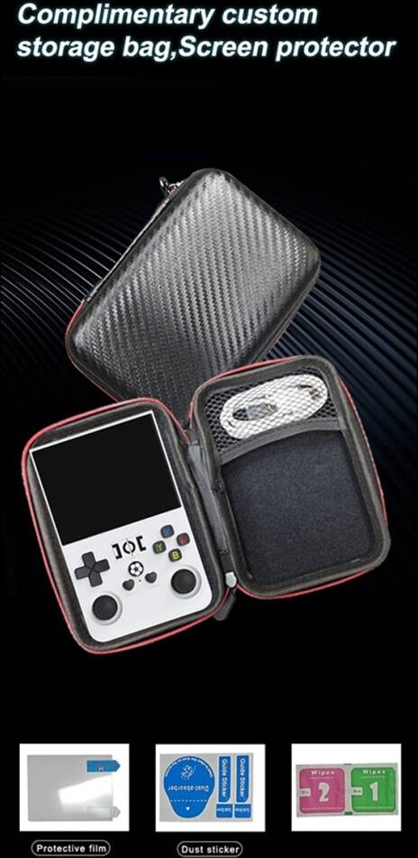 Jehiatek R36PRO Handheld Retro Game Console 128GB