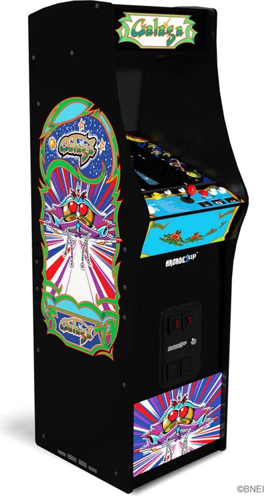Galaga Deluxe Retro Console Multicolor