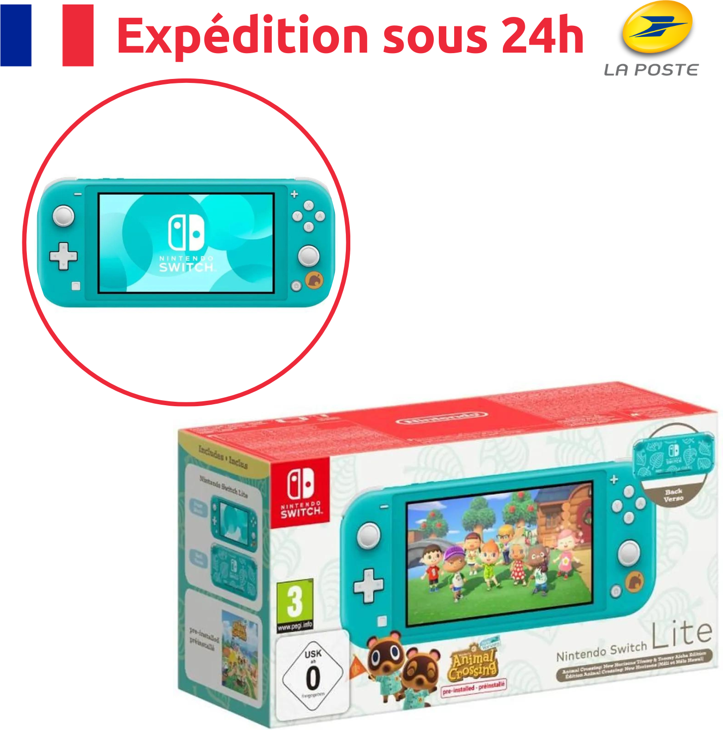 Nintendo Console Portatile Switch Lite Lcd