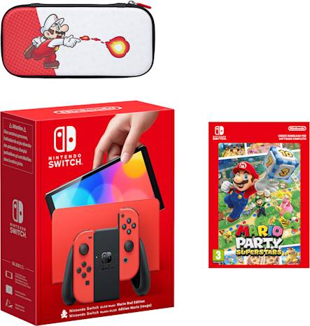 Nintendo Switch Modello OLED Mario Pack