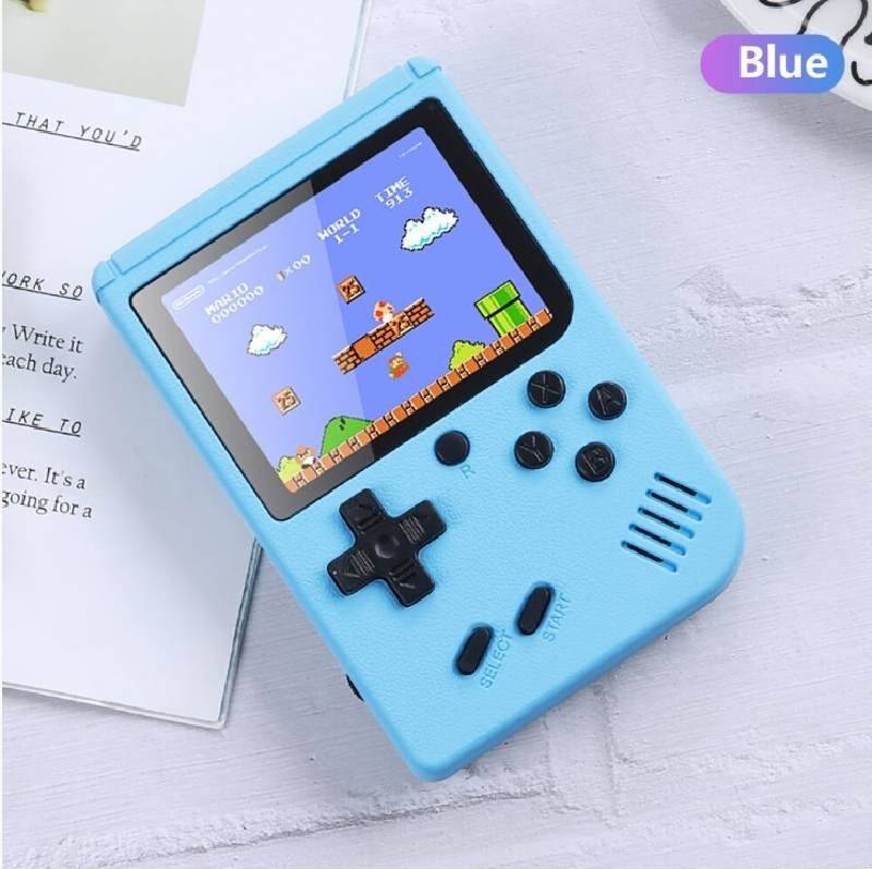 Retro Handheld Game Console - Blue