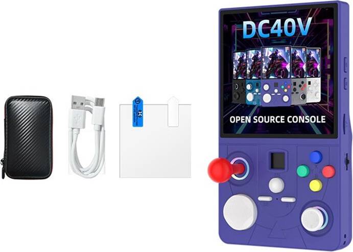 DC40V Retro Handheld Game Console 4.0 Inch IPS