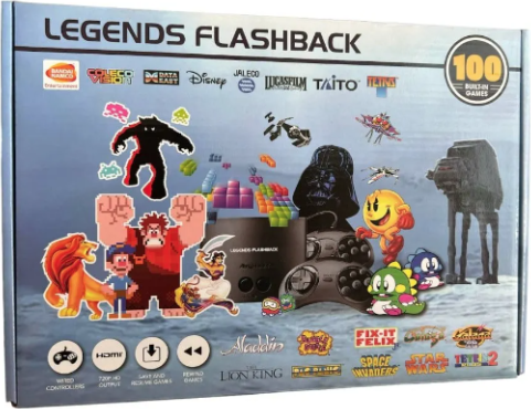 Flashback Retro Video Game Console 100 Games