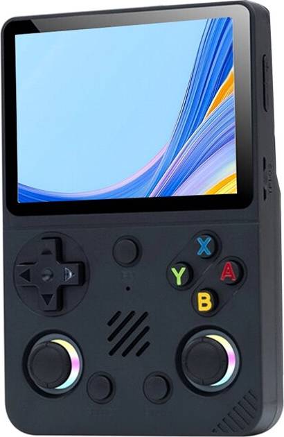 RG36PRO Handheld Game Console 3.5 Inch IPS - Black