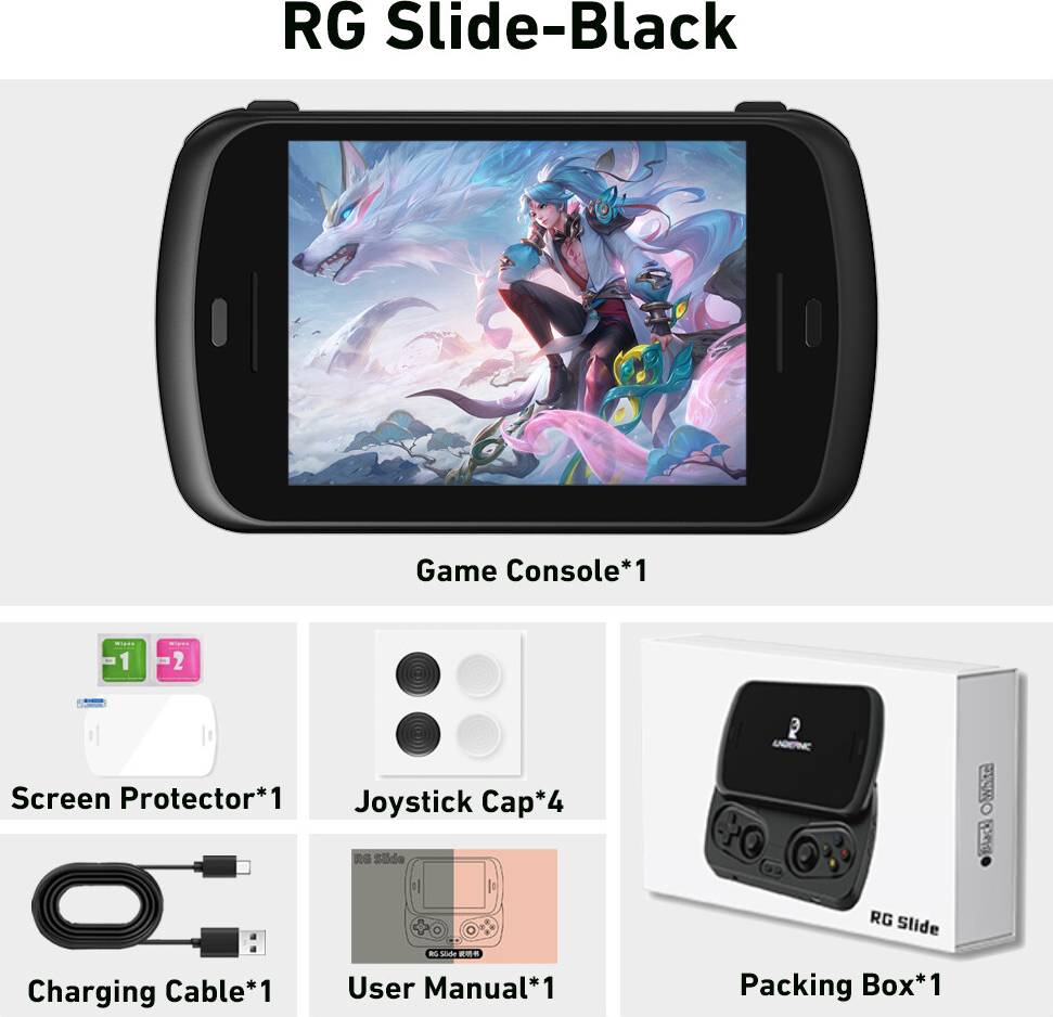 ANBERNIC RG Slide Handheld Game Console 4.7 Inch