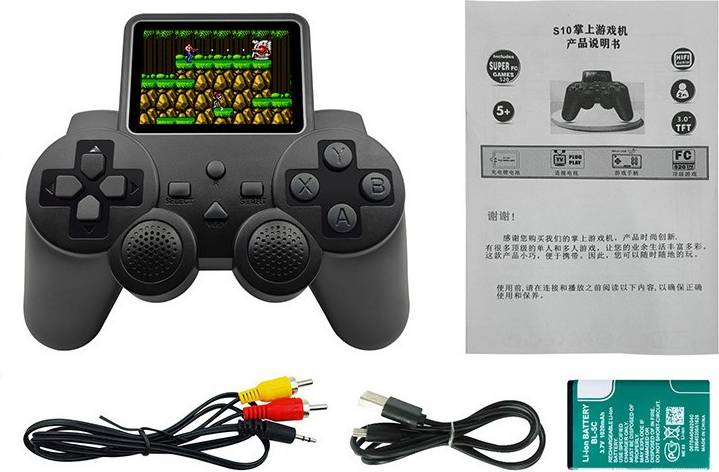Retro Handheld S10 Video Game Console