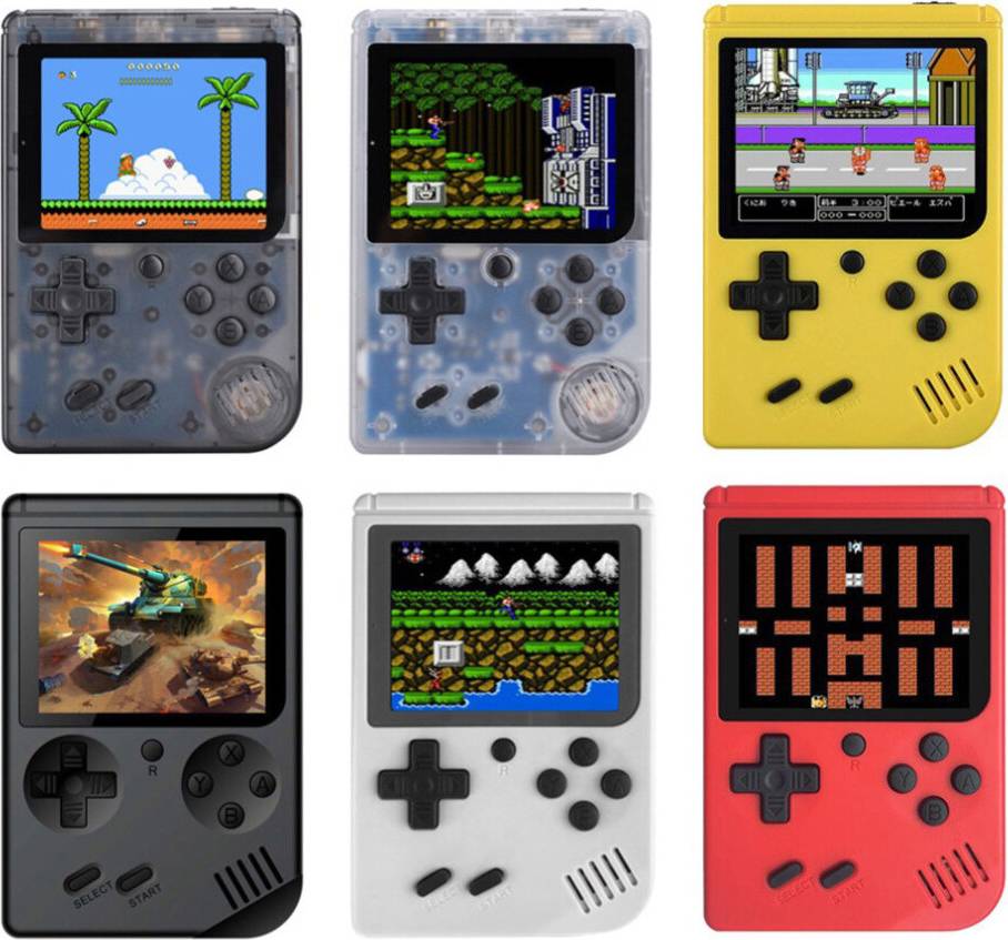 Mini Handheld Video Game Console - Yellow