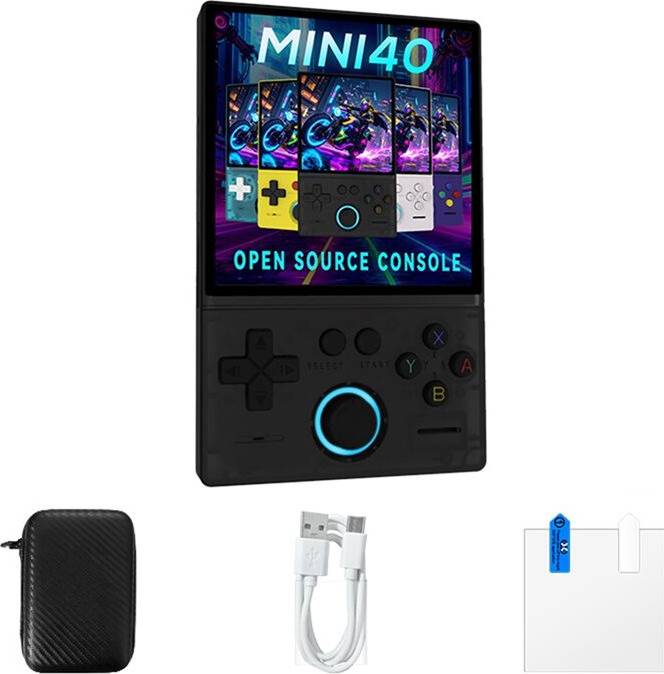 MINI40 Retro Game Console 4.0 Inch IPS HD Screen