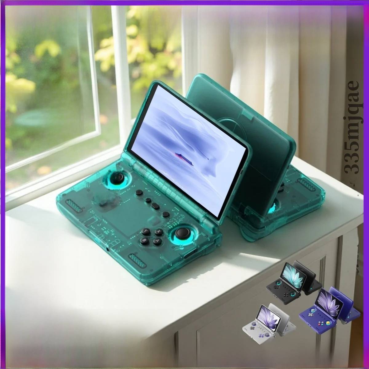 Pocket Flip Handheld Console - Turquoise