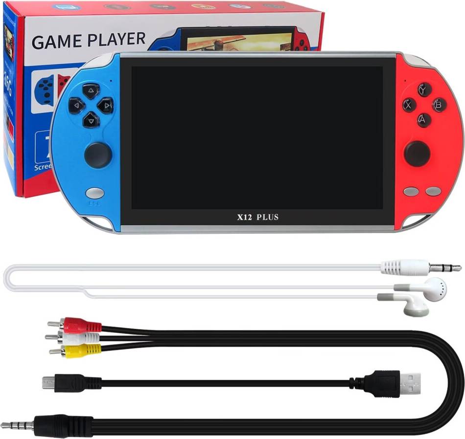 X12 Plus Handheld Game Console 7 Inch