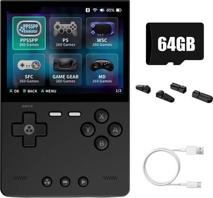 Spactz Handheld Game Console Portable Linux Video