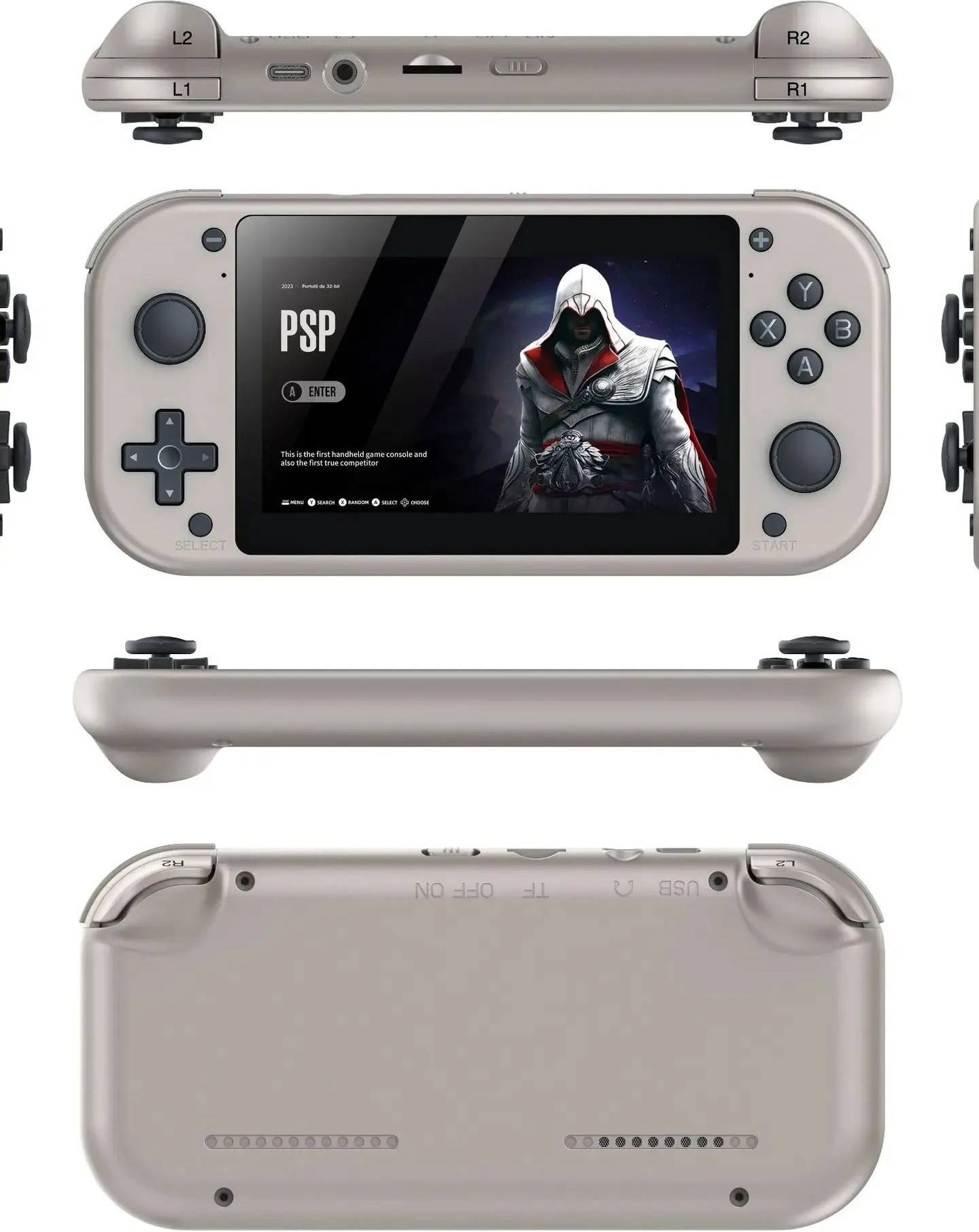 R36S Handheld Video Game Console M17 4.3 Inch