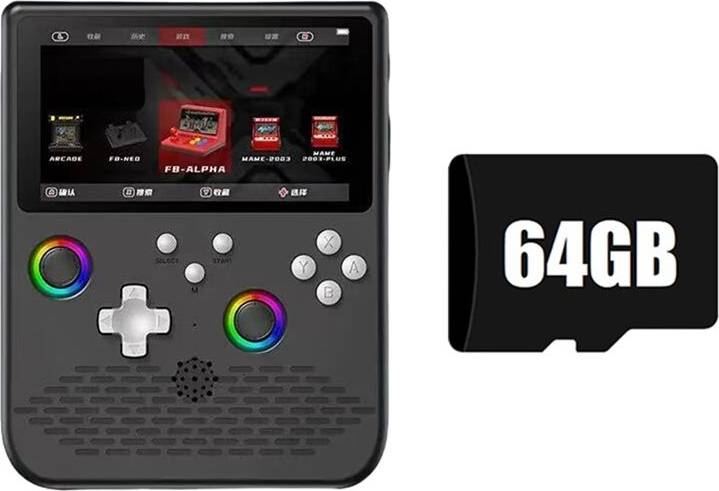 H5 Retro Handheld Game Console 5.0 Inch Screen