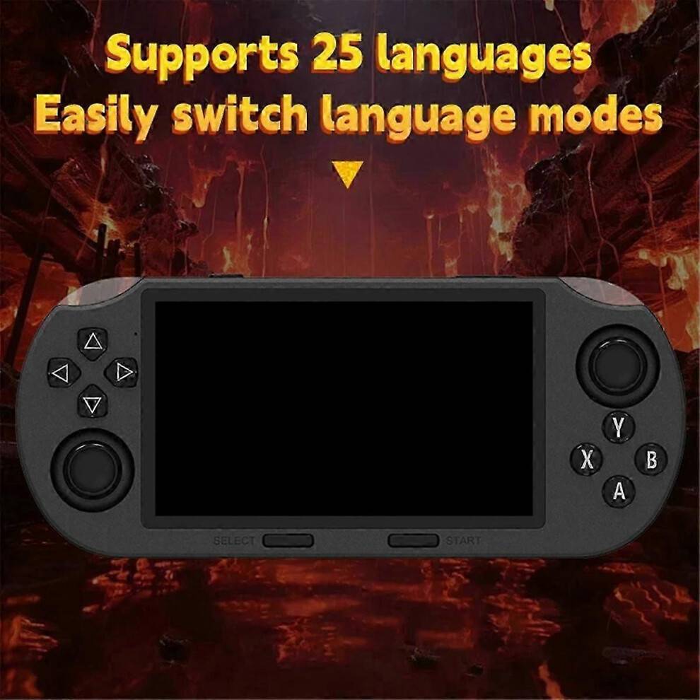 Kikidex SF3000 Retro Handheld Game Console 4.5 Inch