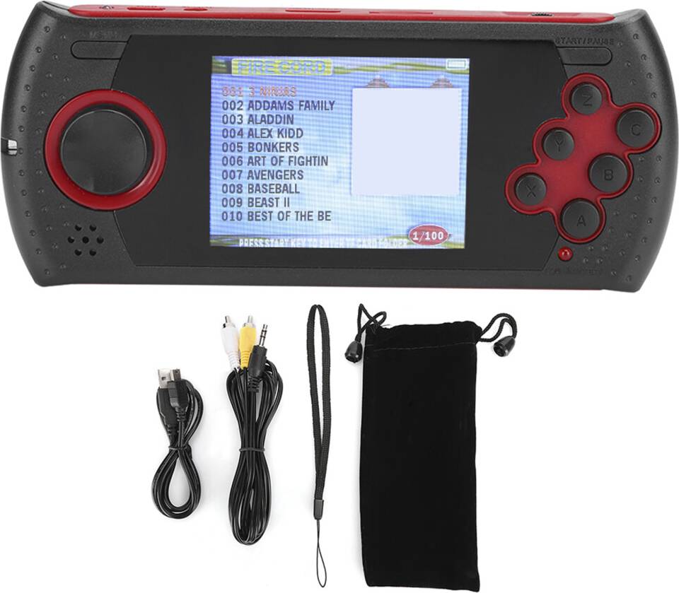 Retro Handheld Game Console 1GB Memory