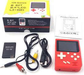 Linux Pocket Handheld Game Console 2.4-inch - Red