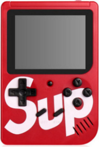 SUP 8-Bit Portable Retro Mini Game Console - White/Red