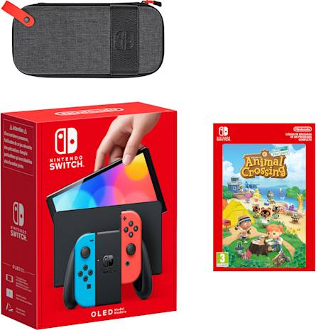 Nintendo switch animal crossing Nintendo Switch Modelo OLED Pack