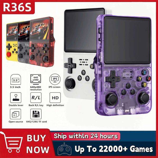 Retro gaming console Retro R36S Handheld Video Game Console