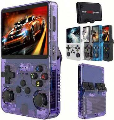 Shein R36S Draagbare Retro Handheld Gameconsole 3.5 Inch IPS