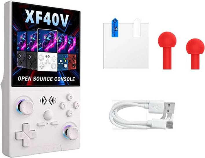 Saudism XF40V Retro Handheld Game Console 4.0 Inch