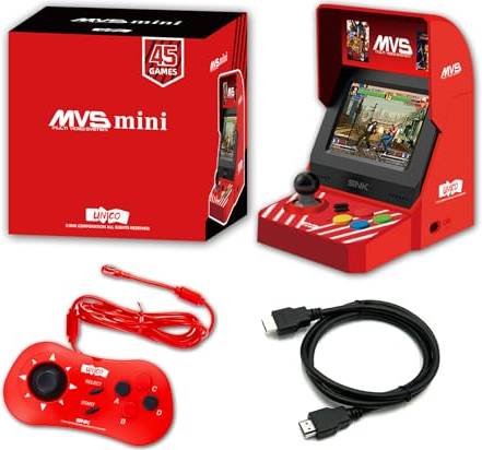 SNK MVS Mini Arcade Manette Rouge