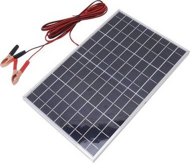15W Polycrystalline Solar Panel Car RV Marine