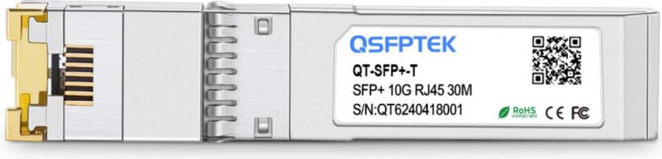 Ubiquiti 10gbase 10GBASE-T SFP+ RJ45 Transceiver Module Copper